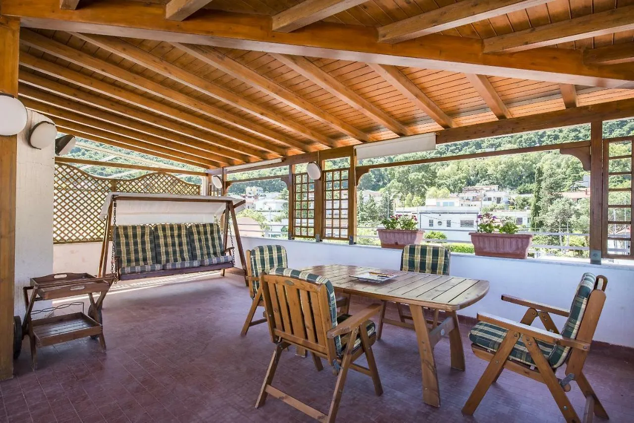 Casa Con Terrazza Sul Mare All'Addaura Палермо